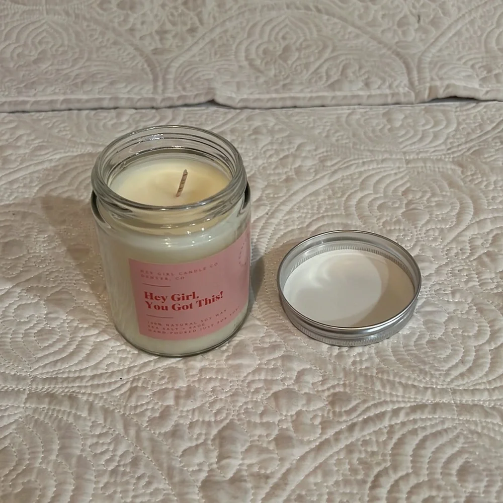 Hey Girl “You Got This” candle,‎ new